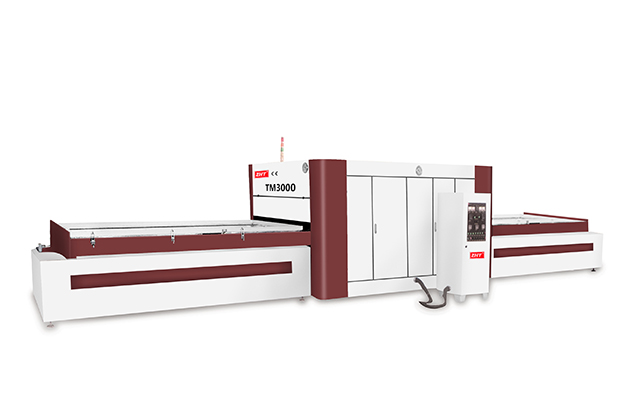 TM3000 Automation High Gloss Laminating Machine Door Laminating Vacuum System Great Pressure