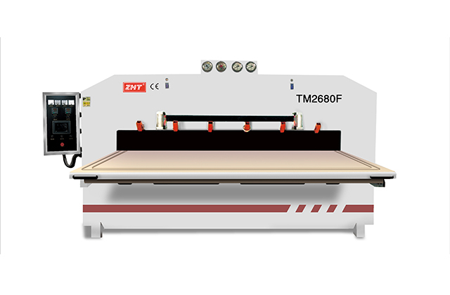 TM2680F Double-sided wooden skin plate positive and negative pressure machine