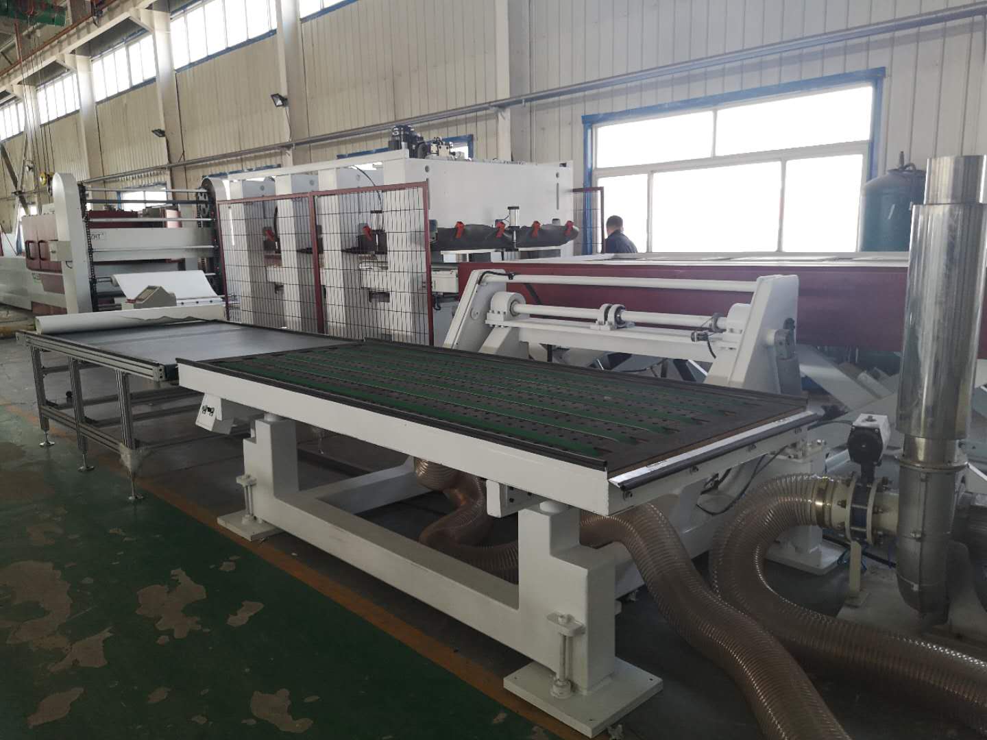three trays for vacuum membrane press machine with pin system 