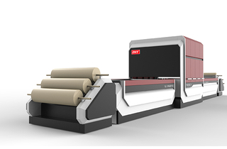 Professional Mdf Cabinet Door Vacuum Membrane Press Machine TM2580C-II