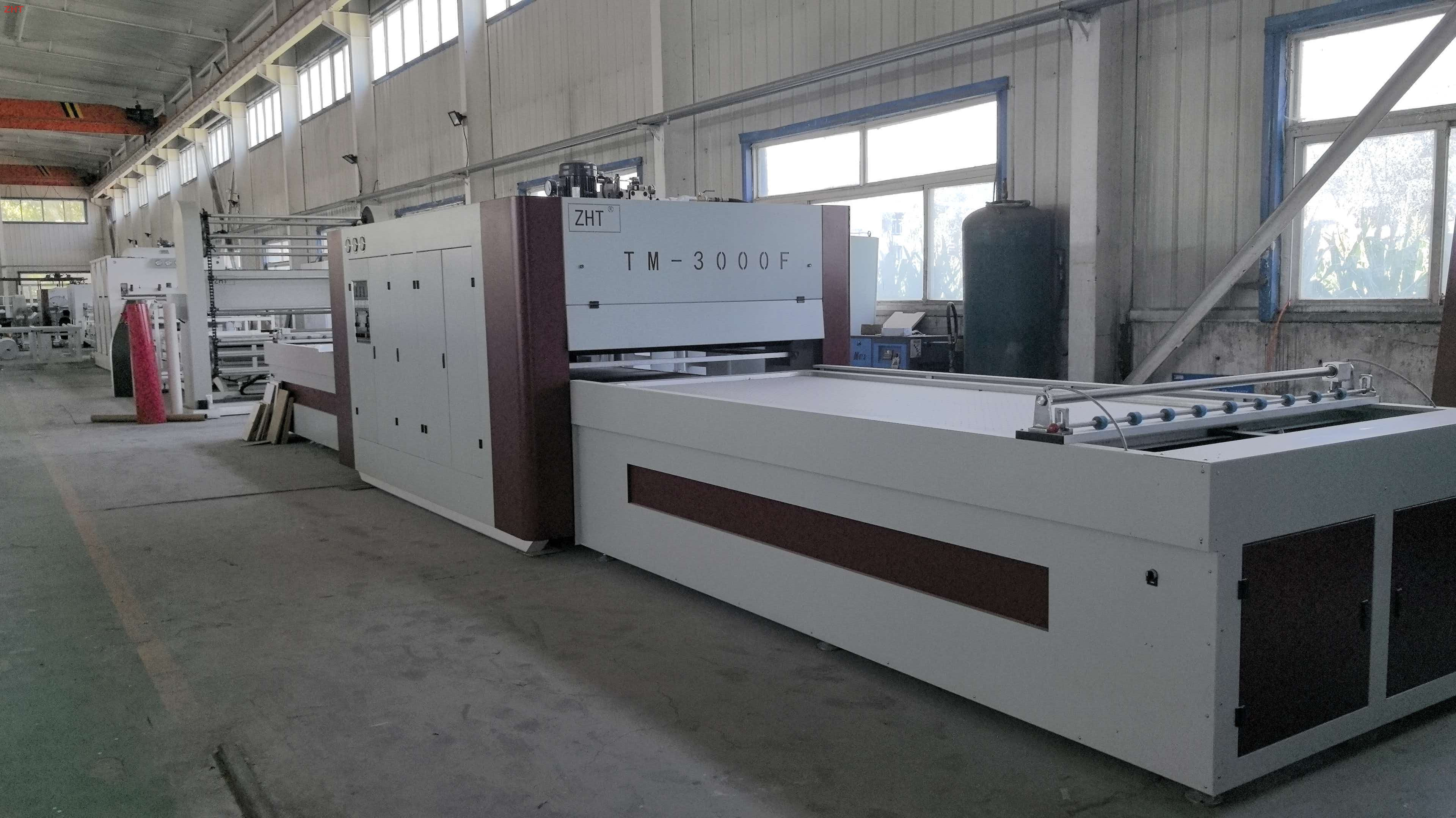 TM3000F Top and bottom vacuum system membrane press machine