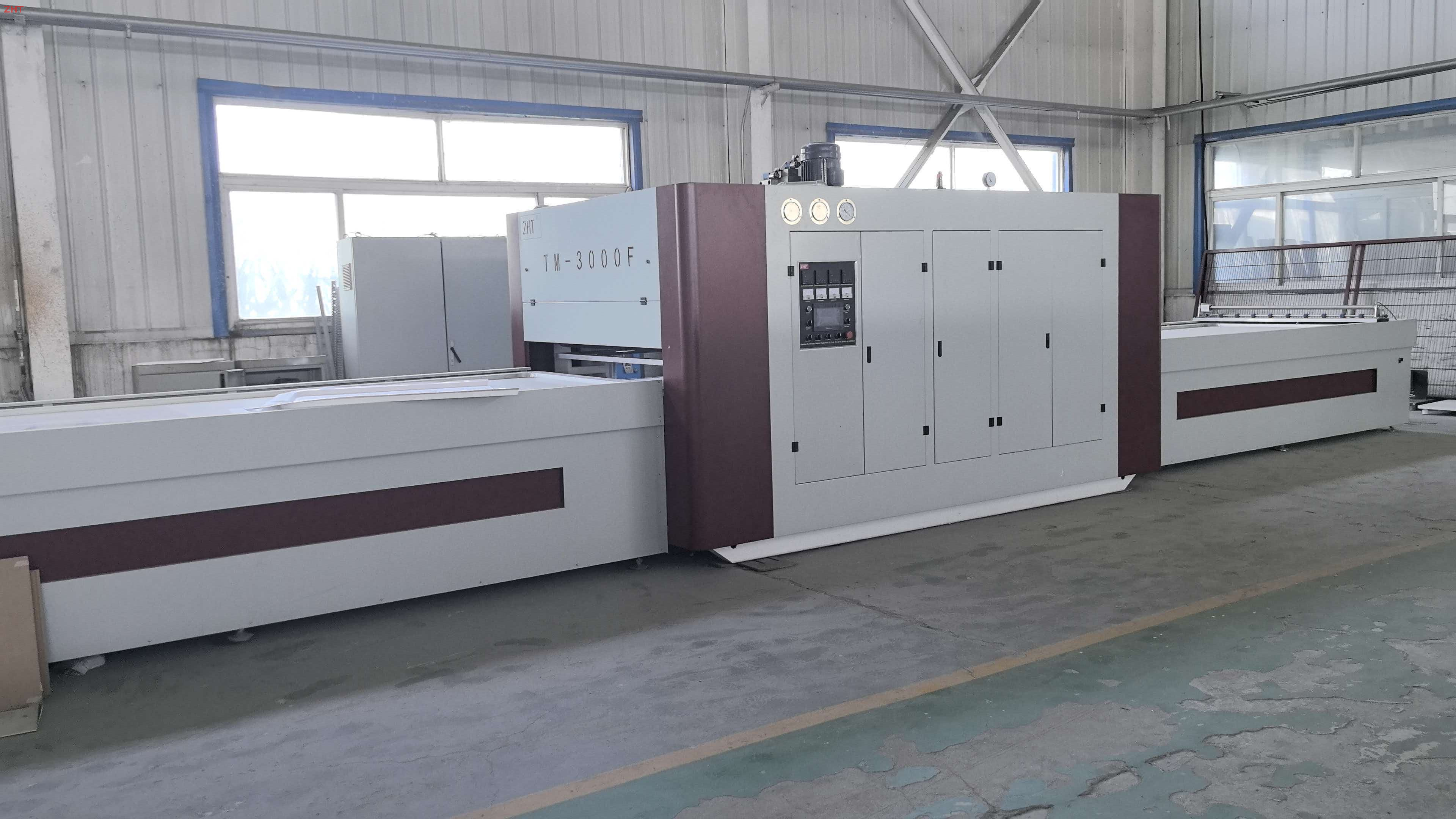 TM3000F Top and bottom vacuum system membrane press machine