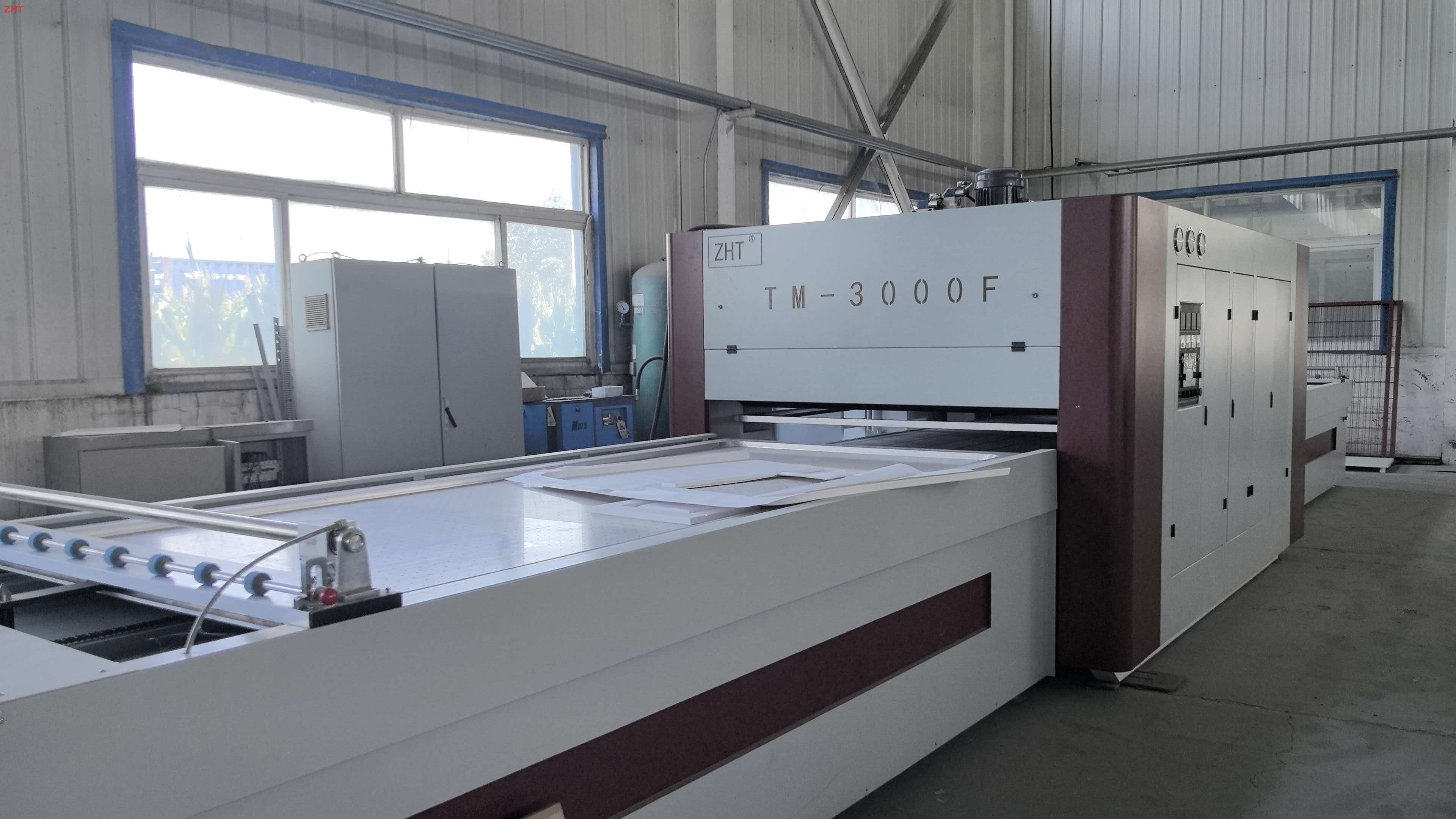 TM3000F Top and bottom vacuum system membrane press machine