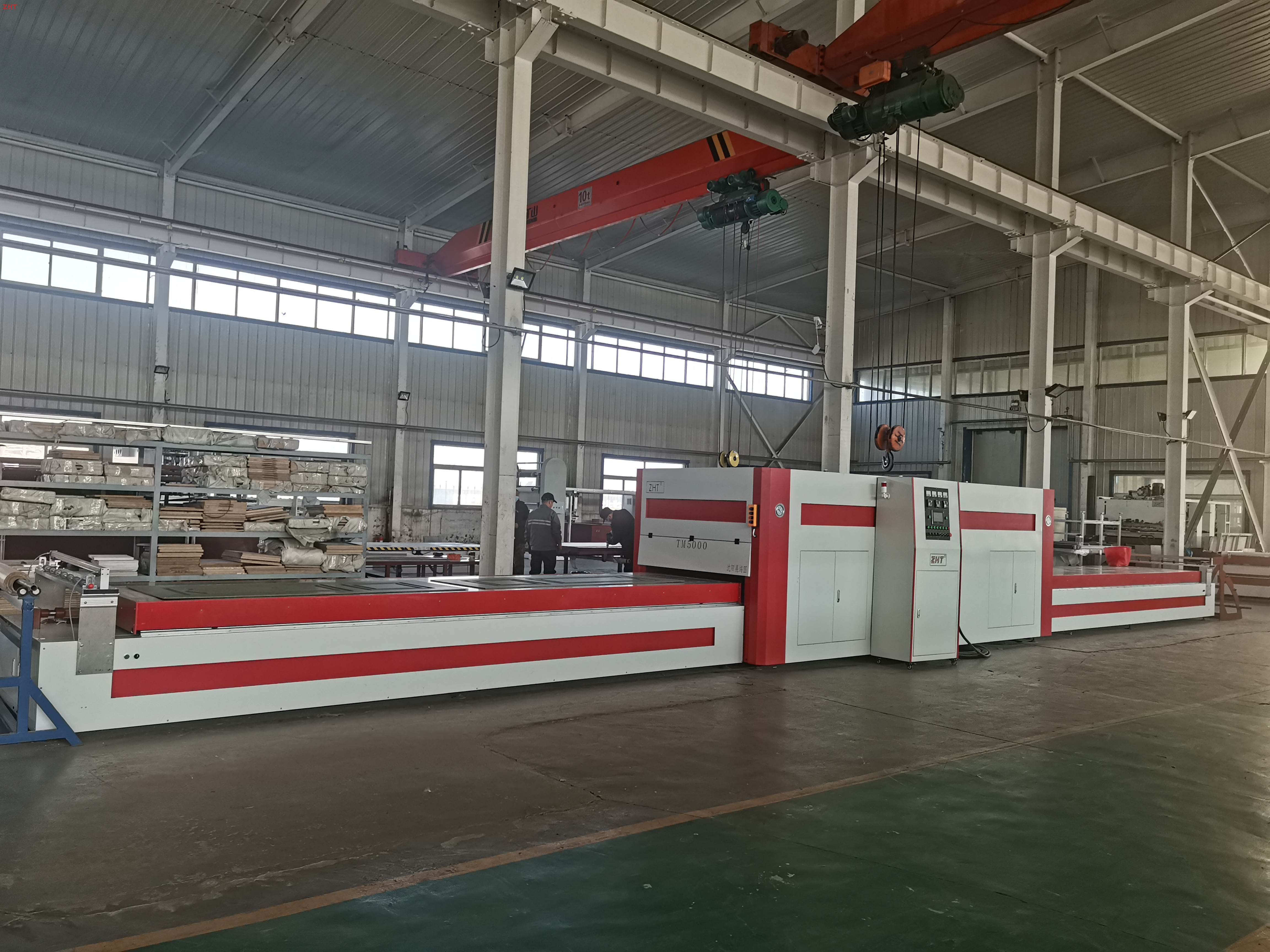 A level TM5000 Film Laminating Machine for PVC Paint-free Door